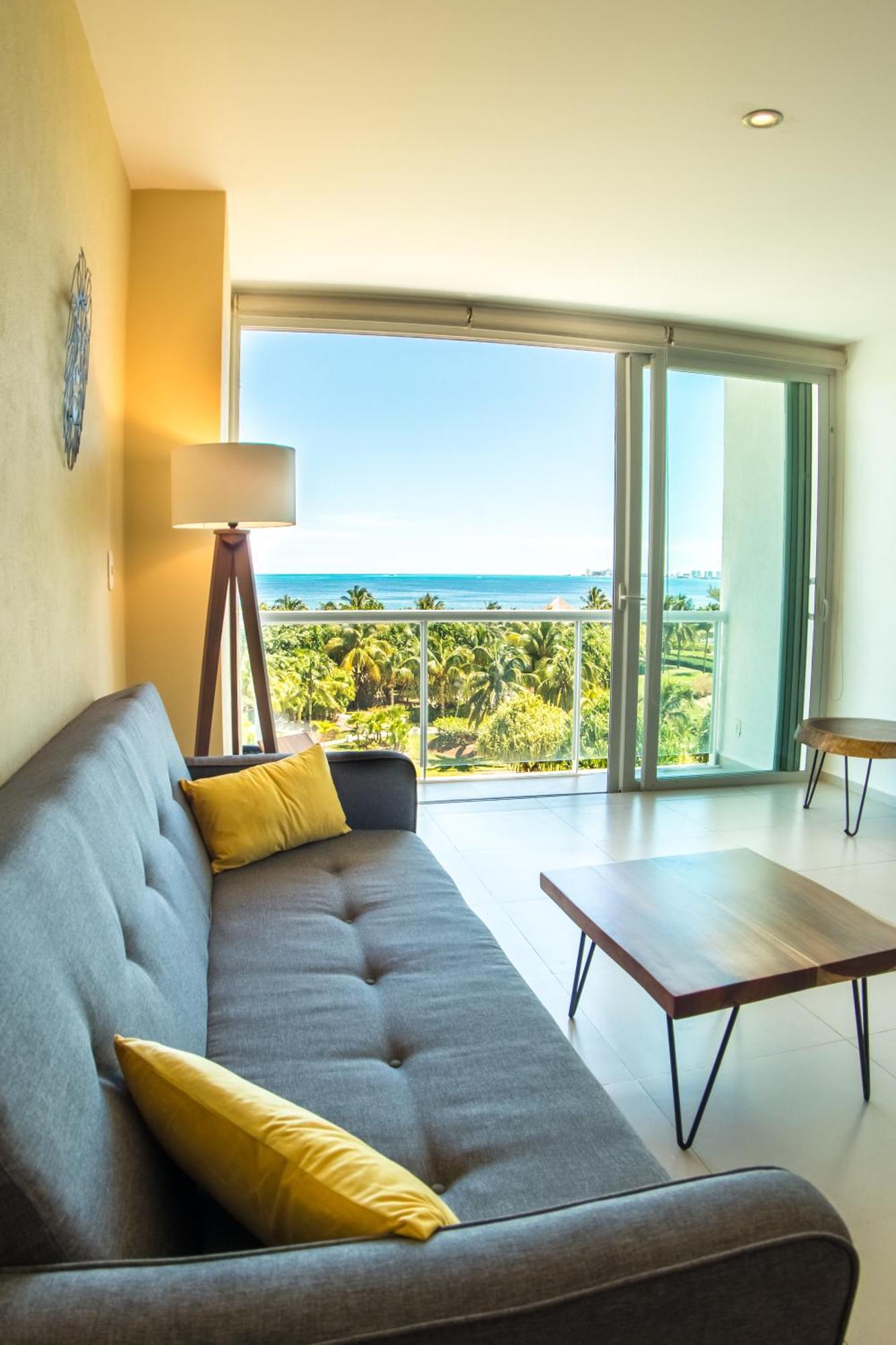 New Beachfront Luxury Apartments Cancún Kültér fotó